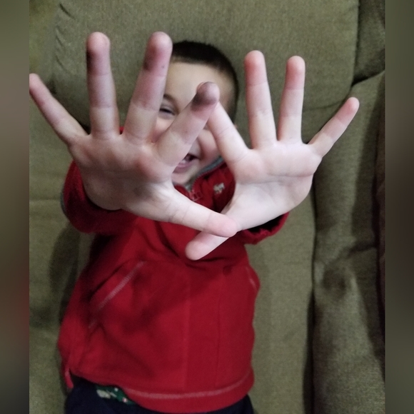 2005 guc Janie and Jack 4T fleece dalmation firetruck pull-over WARM FOR WINTER! - Picture 7 of 12